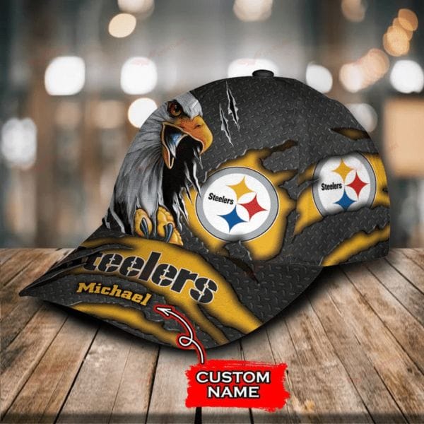 Pittsburgh Steelers Personalized Classic Cap BB590 - Image 2