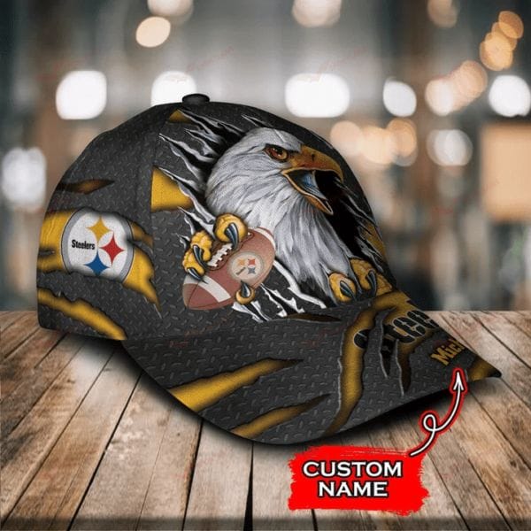 Pittsburgh Steelers Personalized Classic Cap BB590 - Image 3