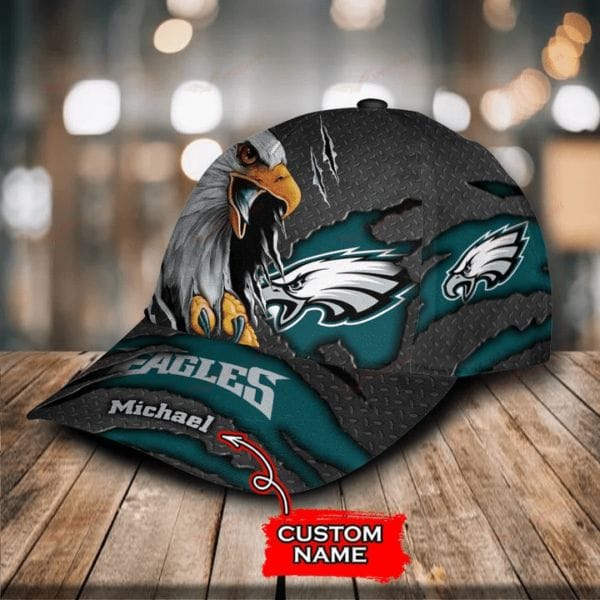Philadelphia Eagles Personalized Classic Cap BB589 - Image 2