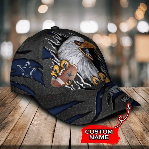Dallas Cowboys Personalized Classic Cap BB572 - Image 3