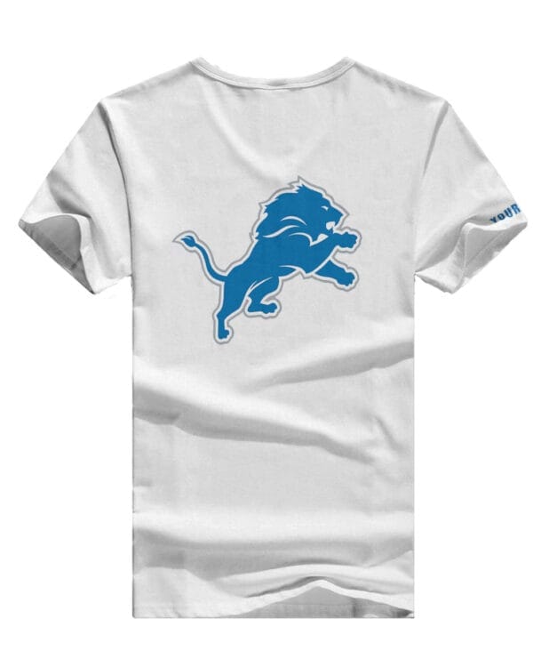 Detroit Lions Personalized V-neck Women T-shirt AGC13 - Image 2