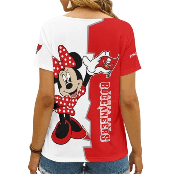 Tampa Bay Buccaneers Personalized V-neck Women T-shirt AGCWTS170 - Image 2