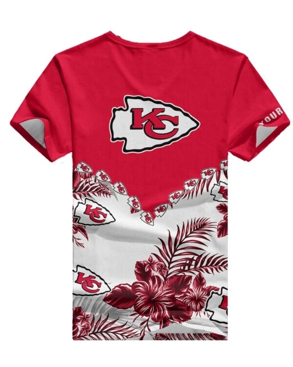 Kansas City Chiefs Personalized V-neck Women T-shirt BG487 - Image 2