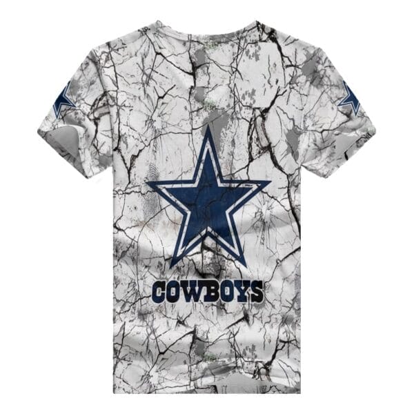 Dallas Cowboys V-neck Women T-shirt BG661 - Image 3