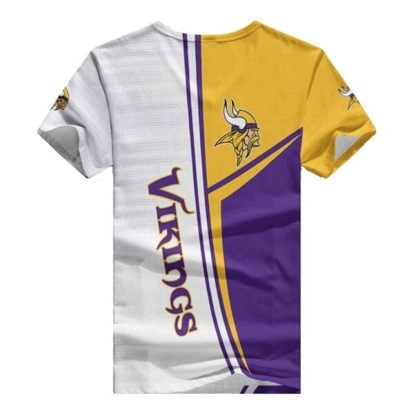 Minnesota Vikings V-neck Women T-shirt BG711 - Image 2