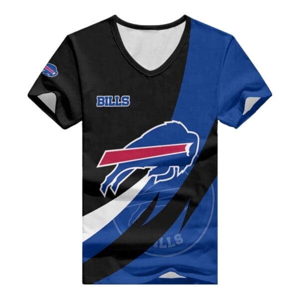 Buffalo Bills V-neck Women T-shirt BG713 - Image 3