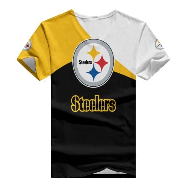 Pittsburgh Steelers V-neck Women T-shirt BG858 - Image 2