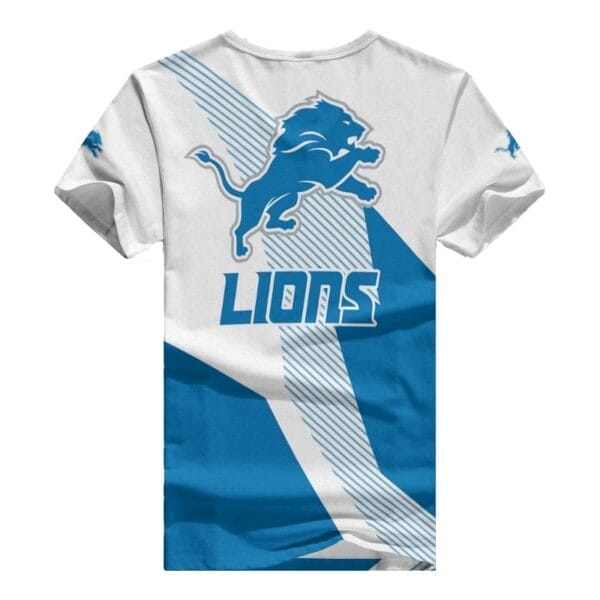 Detroit Lions V-neck Women T-shirt BG919 - Image 3