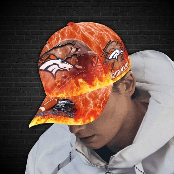 Denver Broncos Personalized Classic Cap BB847 - Image 4