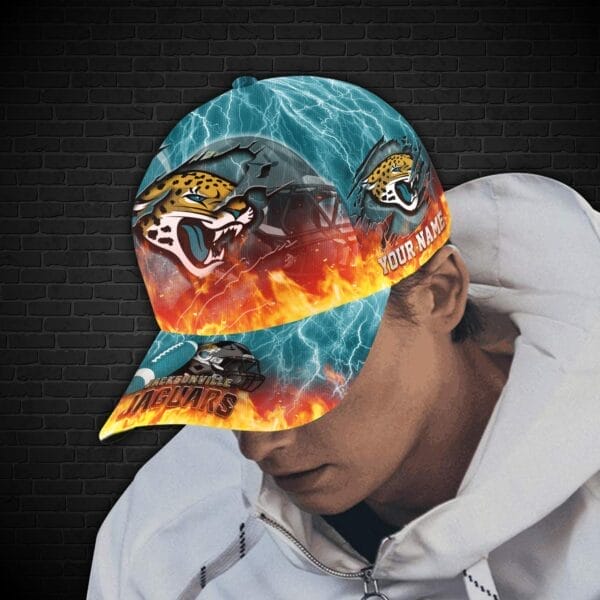 Jacksonville Jaguars Personalized Classic Cap BB843 - Image 4