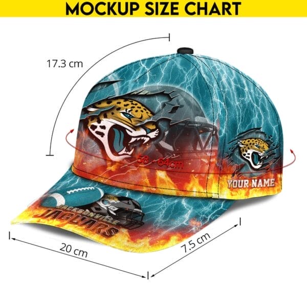Jacksonville Jaguars Personalized Classic Cap BB843 - Image 2