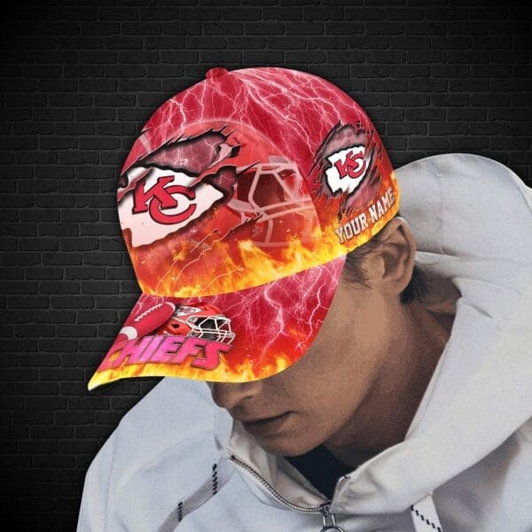 Kansas City Chiefs Personalized Classic Cap BB842 - Image 5