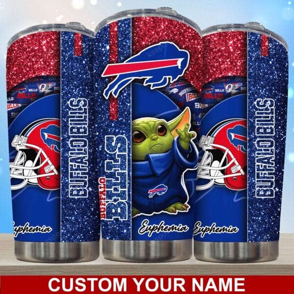 Buffalo Bills Personalized Tumbler BG154 - Image 2