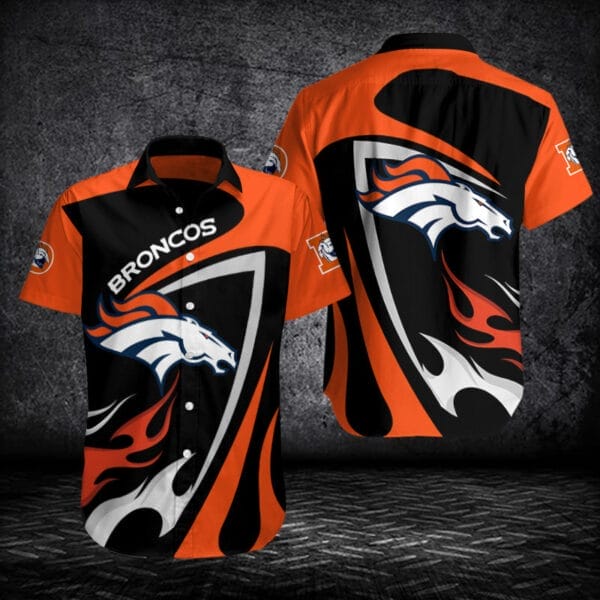 Denver Broncos Button Shirt BG551