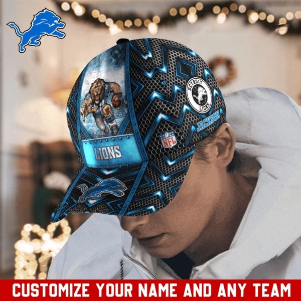 Detroit Lions Personalized Classic Cap BB250 - Image 2