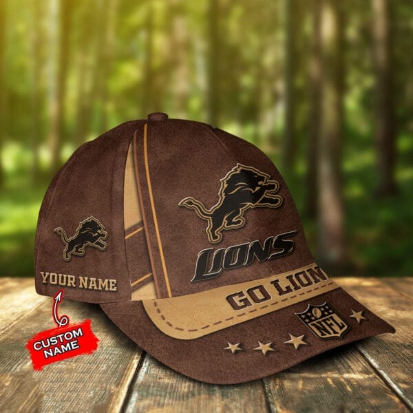 Detroit Lions Personalized Classic Cap BG872 - Image 2