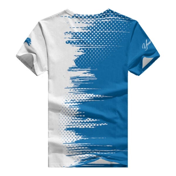 Detroit Lions Personalized Summer V-neck Women T-shirt BG317 - Image 3