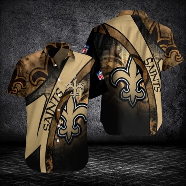New Orleans Saints Button Shirt BG200