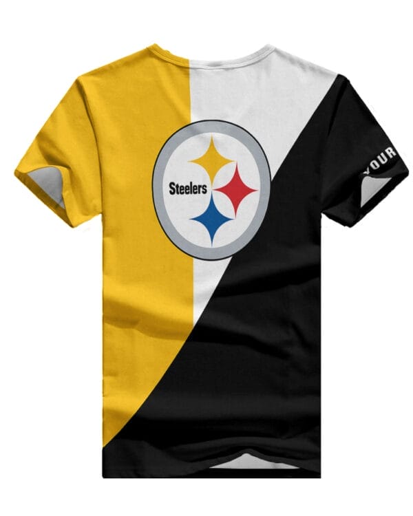 Pittsburgh Steelers Personalized Summer V-neck Women T-shirt BG373 - Image 2