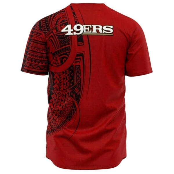 San Francisco 49ers Baseball Jersey 610 - Image 2