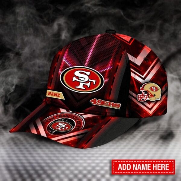 San Francisco 49ers Personalized Classic Cap BB554 - Image 2