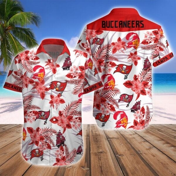 Tampa Bay Buccaneers Button Shirt BG255