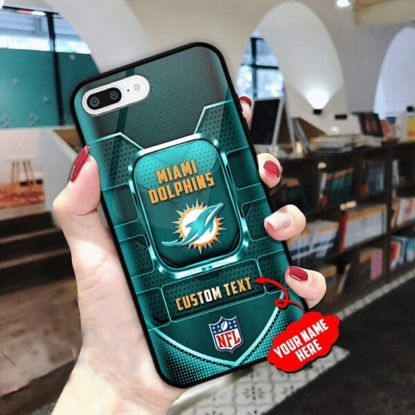 Miami Dolphins Personalized Phone Case BG40 - Image 2