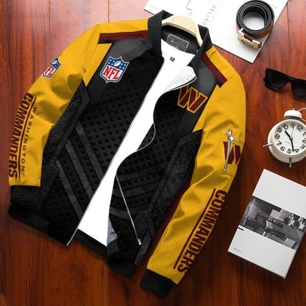 Washington Commanders Personalized Bomber Jacket AZCBJ037 - Image 2