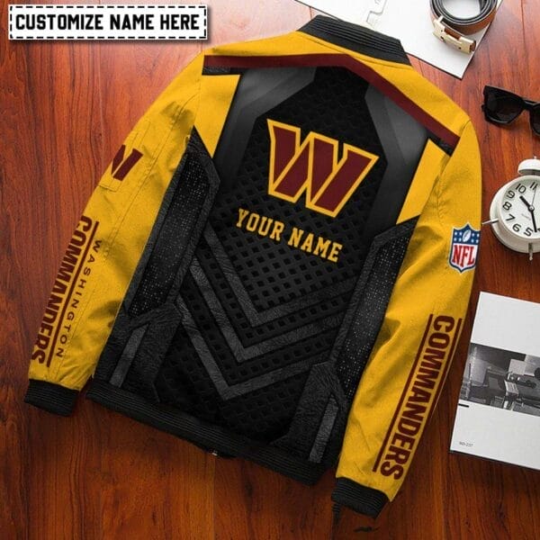 Washington Commanders Personalized Bomber Jacket AZCBJ037 - Image 3