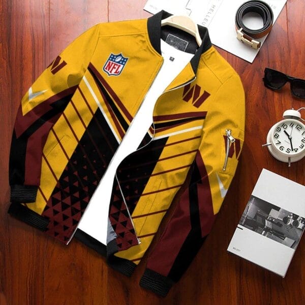 Washington Commanders Personalized Bomber Jacket BG946 - Image 2