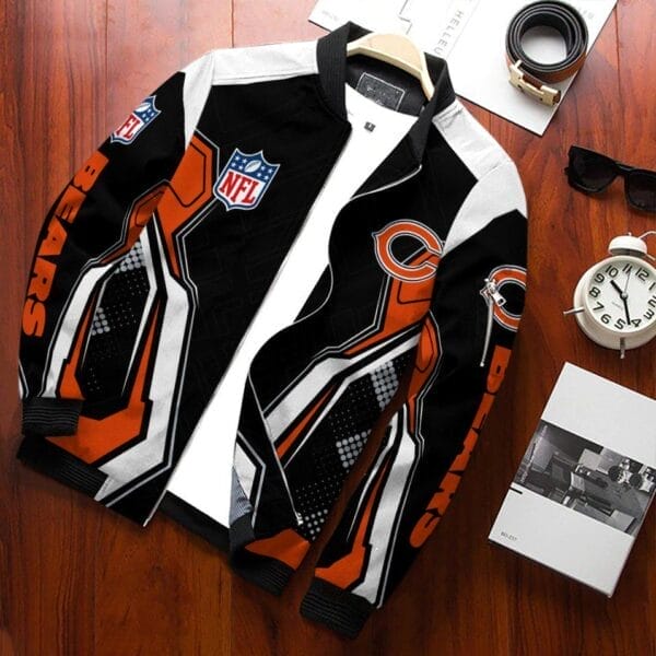 Chicago Bears Personalized Bomber Jacket BGBBJ959 - Image 2
