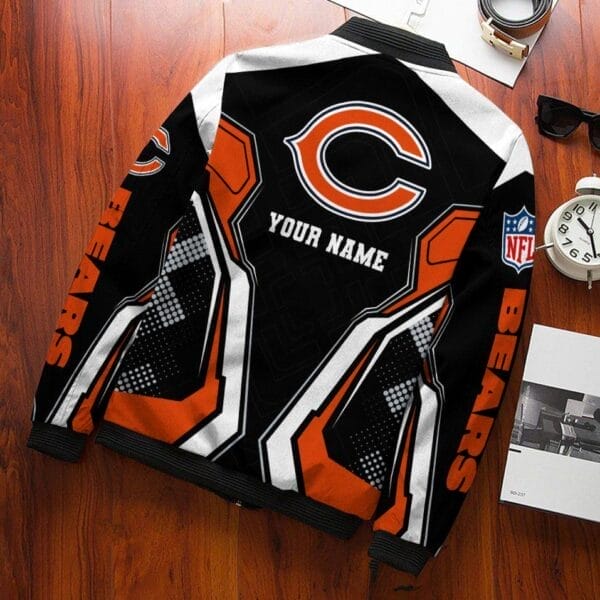Chicago Bears Personalized Bomber Jacket BGBBJ959 - Image 3