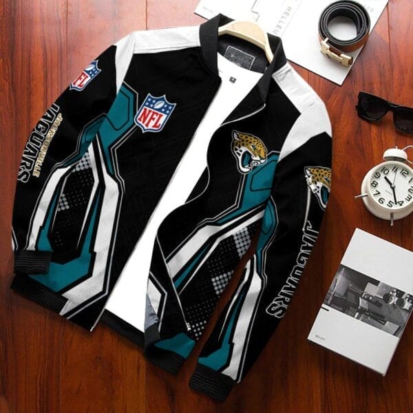 Jacksonville Jaguars Personalized Bomber Jacket BGBBJ961 - Image 2