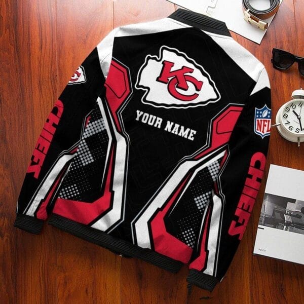 Kansas City Chiefs Personalized Bomber Jacket BGBBJ962 - Image 3