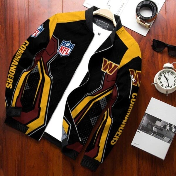 Washington Commanders Personalized Bomber Jacket BGBBJ982 - Image 2