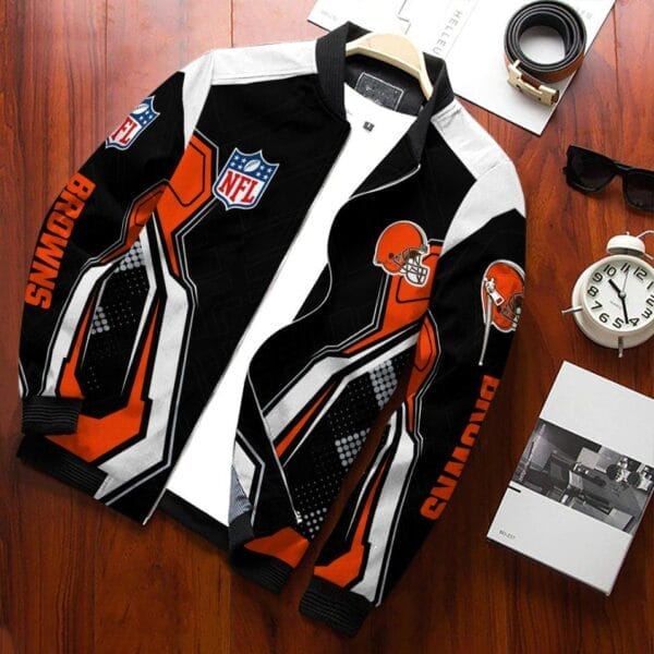 Cleveland Browns Personalized Bomber Jacket BGBBJ983 - Image 2