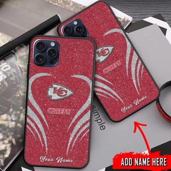 Kansas City Chiefs Personalized Phone Case BGPC324 - Image 2