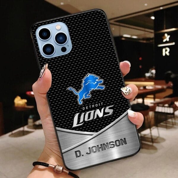 Detroit Lions Personalized Phone Case BGPC132 - Image 2