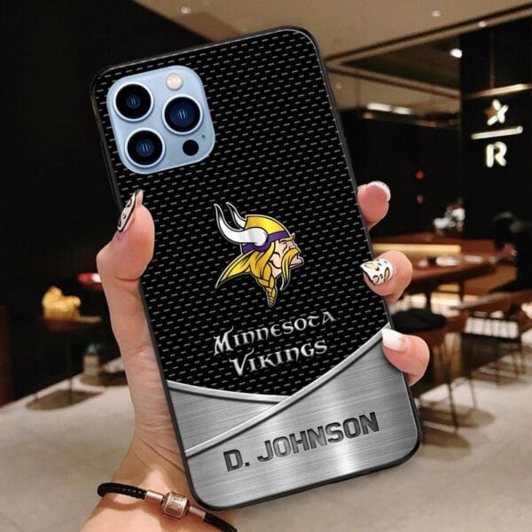 Minnesota Vikings Personalized Phone Case BGPC142 - Image 2