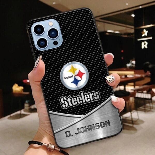 Pittsburgh Steelers Personalized Phone Case BGPC148 - Image 2