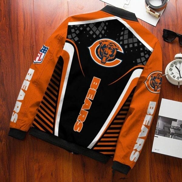 Chicago Bears Bomber Jacket 329 - Image 2