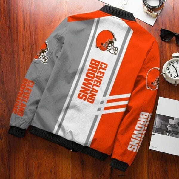 Cleveland Browns Bomber Jacket 298 - Image 2