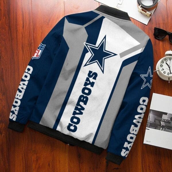 Dallas Cowboys Bomber Jacket 631 - Image 2