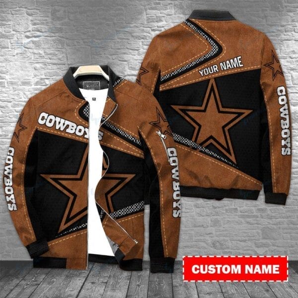 Dallas Cowboys Personalized Bomber Jacket BG357