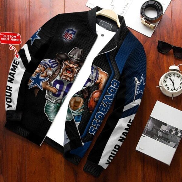 Dallas Cowboys Personalized Bomber Jacket BG558 - Image 2