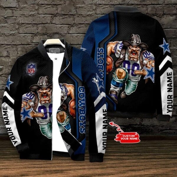 Dallas Cowboys Personalized Bomber Jacket BG558