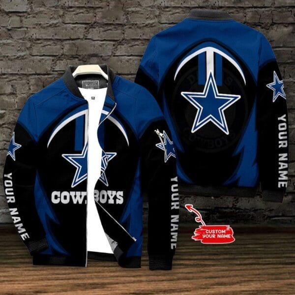 Dallas Cowboys Personalized Bomber Jacket BG621