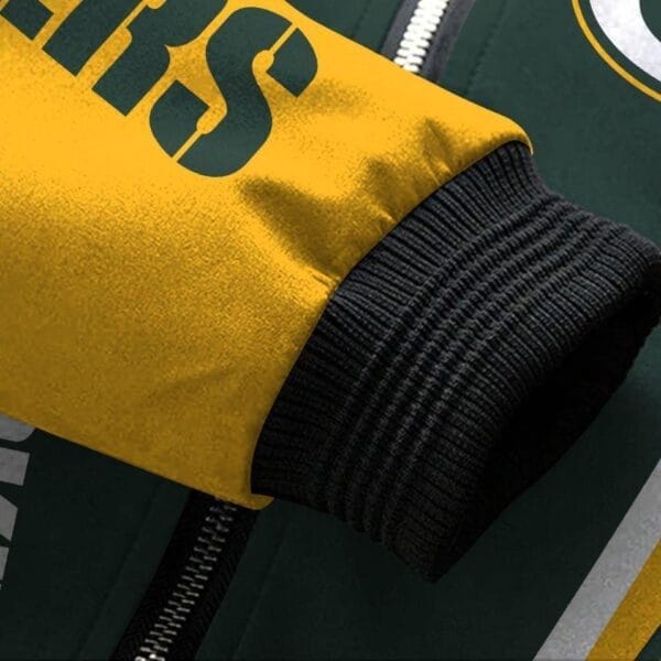 Green Bay Packers Bomber Jacket 337 - Image 3