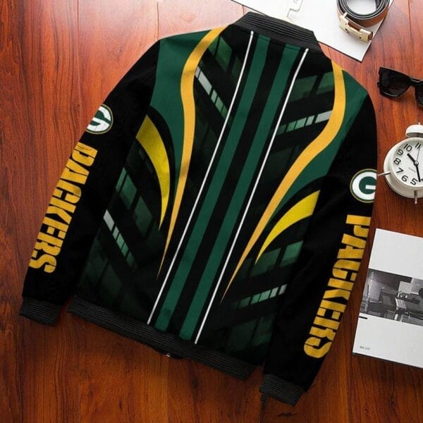 Green Bay Packers Bomber Jacket 379 - Image 2