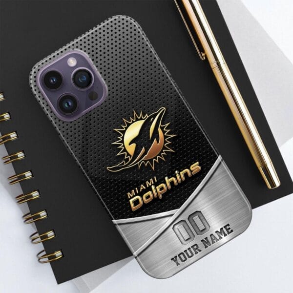 Miami Dolphins Personalized Phone Case BGPC077 - Image 2